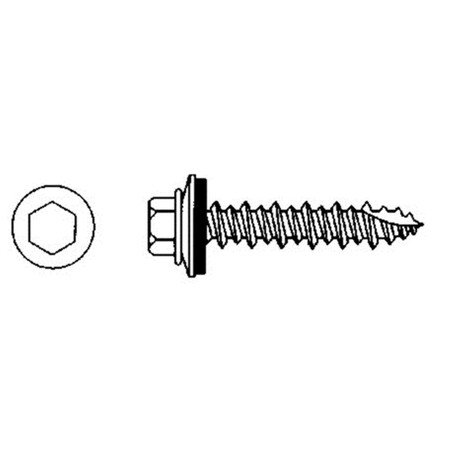 Aditivos White Screw D-Grip MTW, 1 in., 250PK AD2032328